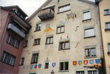 Old Town of Arosa. Photo by Lisette Keating April, 2005